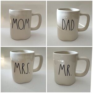 Rae Dunn Mugs - Excellent Condition (4)